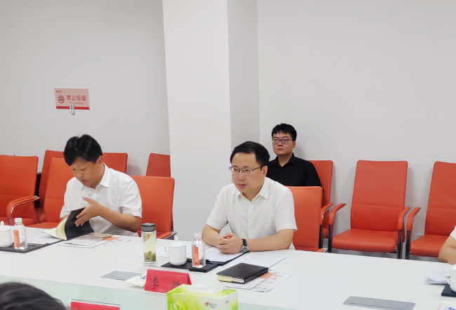 新沂市委书记、市长李胜光临必赢亚洲铝材（江苏二厂）调研领导