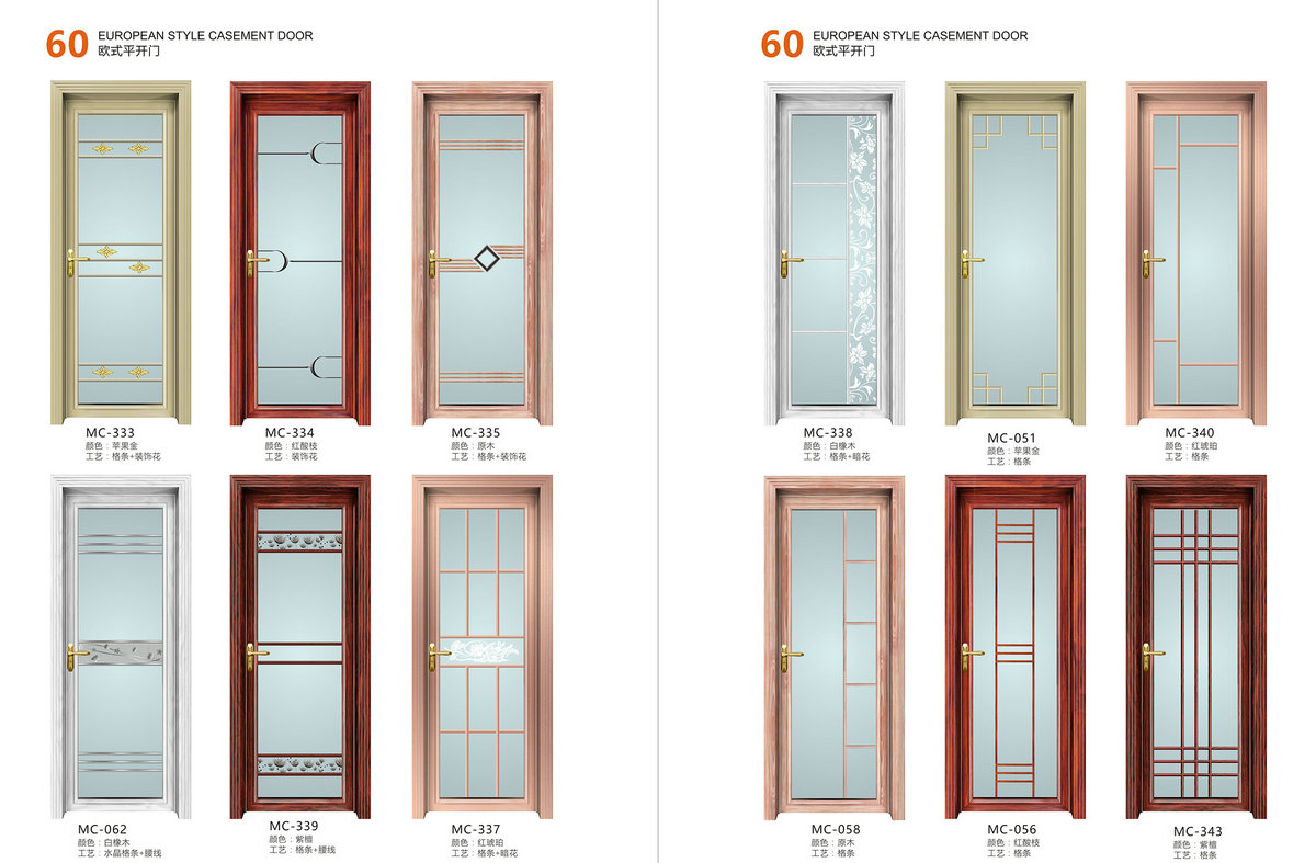 60欧式平开门